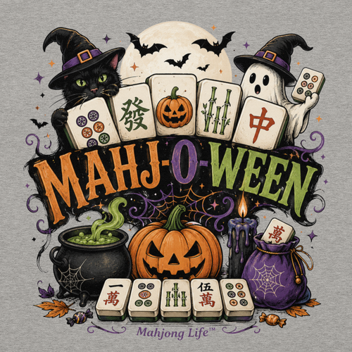 Mahj-O-Ween Unisex Premium Sweatshirt (Multiple Colors)